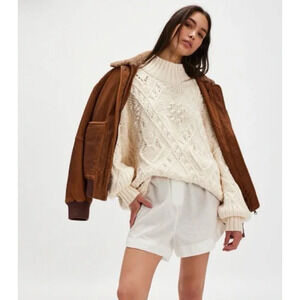 NWT Free People Heart You Pullover Sweater